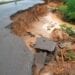 INTEMPÉRIES – Effondrement de route au niveau de Mahazengy Fianarantsoa au PK416+300