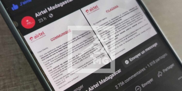 INTERNET – Airtel va aussi ajuster les tarifs de son internet mobile