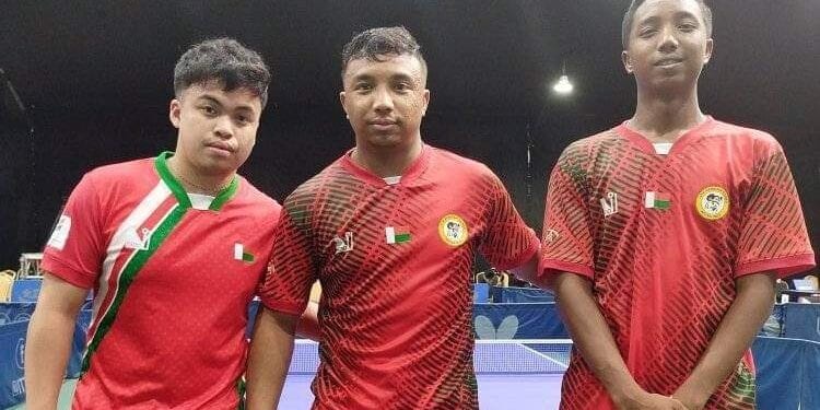 JEUX AFRICAINS – Madagascar atteint les quarts de finale de l&rsquo;épreuve par équipe de tennis de table chez les hommes