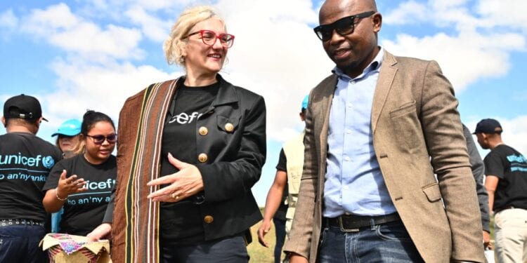 La directrice régionale de l’Unicef pour l’Afrique orientale et australe en visite officielle à Madagascar