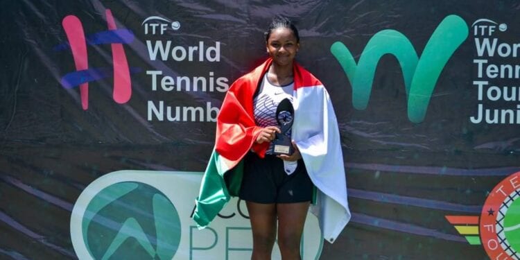 TENNIS – Miotisoa Rasendra réalise un triplé au circuit ITF après une année sans tennis