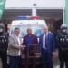La police nationale dotée d’imperméables par Vigie et de voiture blindée par Inviso Group