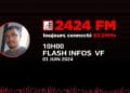 Flash infos du 7h du matin | 3 Juin 2024