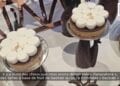 ART CULINAIRE – Quand la nougatine, les pâtes à chou, les tartes au coco et au fruit de baobab et un chocolat royal sont assemblées pour devenir une pièce d’art