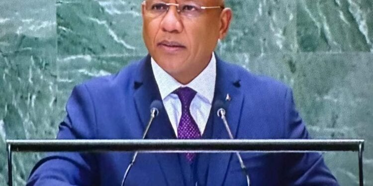 DISCOURS – Christian Ntsay porte les projets présidentiels à la tribune des Nations unies