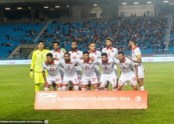 FOOTBALL – La Tunisie bat la Gambie et se hisse en tête du groupe A dans le classement provisoire des éliminatoires de la CAN 2025