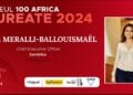 RECOMPENSE – Naima Meralli-Ballou Ismaël intègre le classement Choiseul Africa