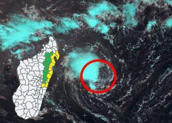 METEO – Alerte jaune cyclonique pour les régions d’Atsinanana, d’Ambatosoa, d’Analanjirofo et pour le district d’Antalaha