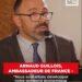 ARNAUD GUILLOIS, AMBASSADEUR DE FRANCE – “Nous souhaitons développer notre présence économique dans tous les domaines”