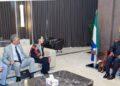 COMMISSION DE L&rsquo;UA – La tournée diplomatique de Madagascar pour défendre la candidature de Richard Randriamandranto se poursuit en Sierra Leone