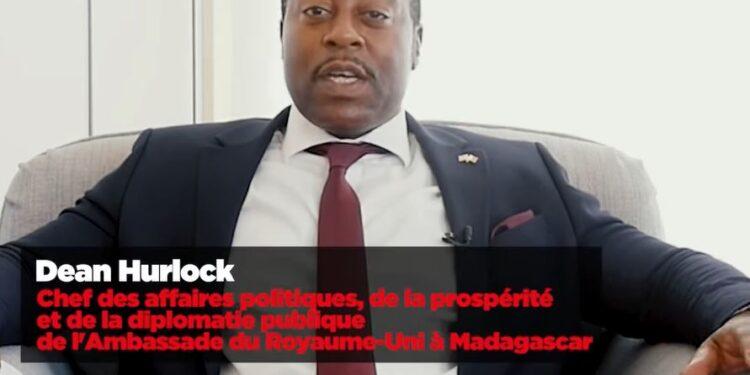 DEAN HURLOCK, CHEF DES AFFAIRES POLITIQUES A L’AMBASSADE DU ROYAUME-UNI A MADAGASCAR – “Le potentiel de croissance de nos deux pays est énorme et passionnant »