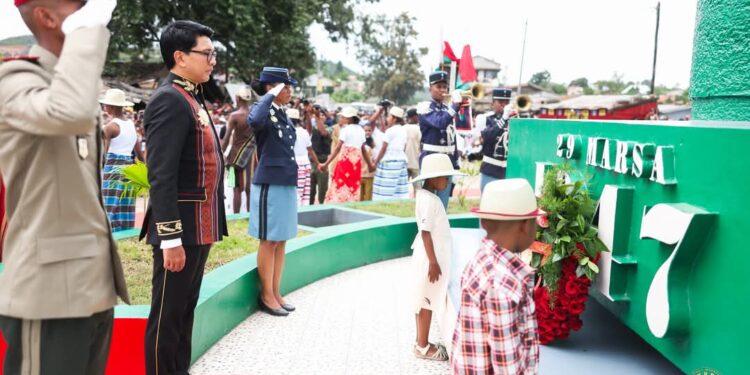 COMMEMORATION – Andry Rajoelina “condamne les velléités de susciter la rivalité entre Malgaches”