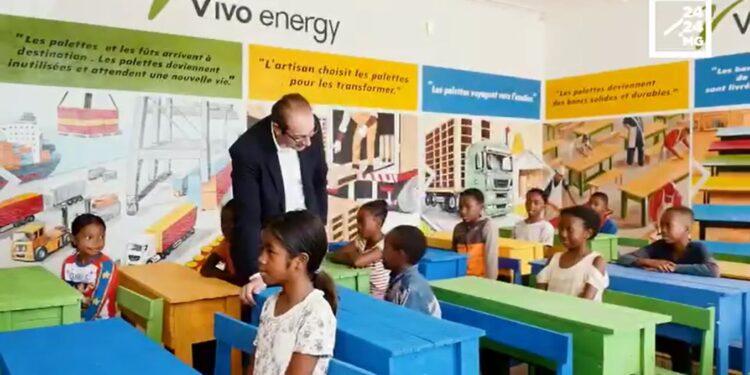 Vivo Energy s&rsquo;engage activement pour l&rsquo;éducation et le sport à Ambohipo