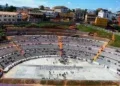 INFRASTRUCTURES – Fin des travaux sur les gradins et l’arène du coliseum d’Ambatomena Fianarantsoa