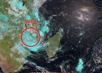 METEOROLOGIE – Alerte verte cyclonique dans le Grand Sud, Jude prévue atterrir entre Morombe et Saint Augustin vendredi
