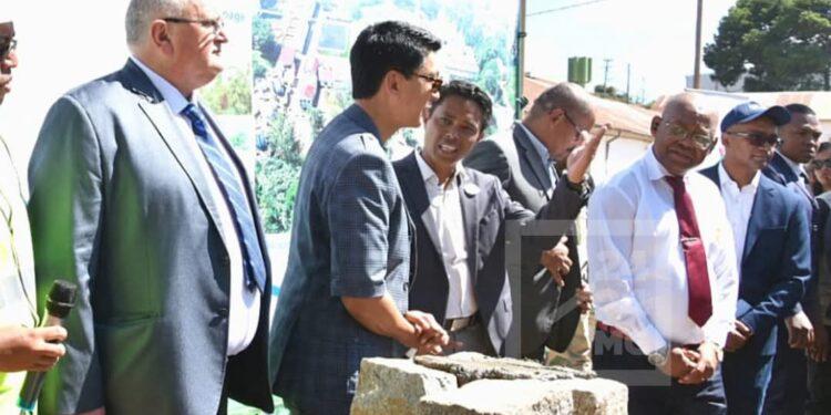 TRAVAUX – “Une grande partie de la crise d’eau durant la période d’étiage sera supprimée”, selon Andry Rajoelina