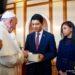 OBSÈQUES – Andry Rajoelina se rend aux funérailles du pape en famille 