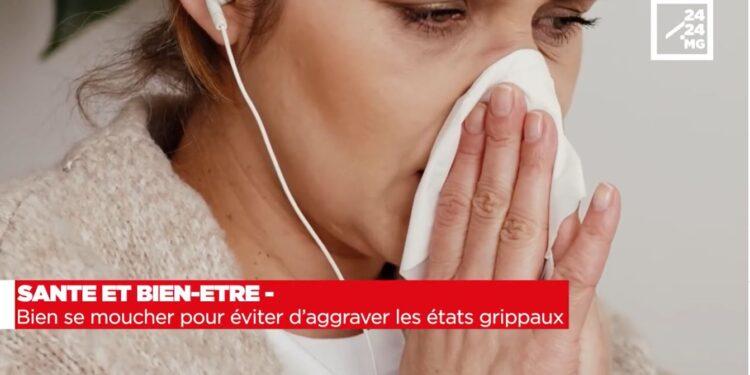 SANTE ET BIEN-ETRE – Bien se moucher pour éviter d’aggraver les états grippaux