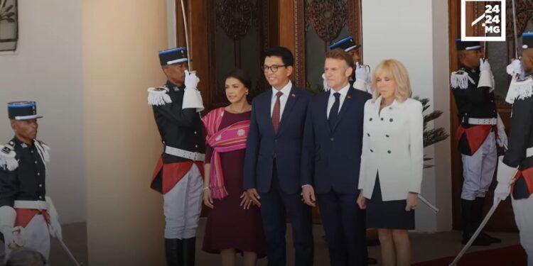 VISITE D&rsquo;ETAT – Une journée marathon pour Emmanuel Macron et Andry Rajoelina