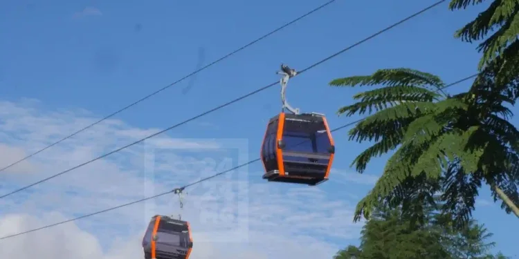 TRANSPORT PAR CABLE – 89 cabines de téléphérique en essai technique sur l’axe Ambatobe-Ivandry La City