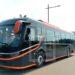 TRANSPORT EN COMMUN – 12 bus électriques et thermiques de la marque Foton réceptionnés à Ivato par le President Rajoelina 