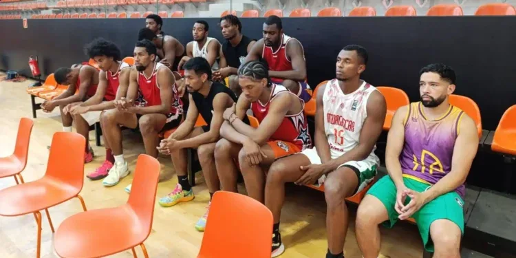 AFROBASKET – Les Ankoay battent la sélection de Valence en match amical de préparation en Espagne