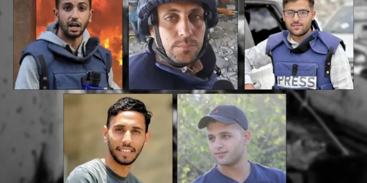 MOYEN ORIENT – Vives réactions internationales après la mort de six journalistes tués à Gaza dans une frappe israélienne