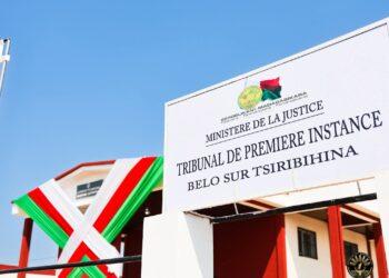 JUSTICE – Le président de la République inaugure un nouveau palais de justice et une maison centrale à Belo Tsiribihina