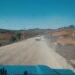 Sur la route en cours de réhabilitation entre Behenjy et Antsirabe.