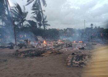 CATASTROPHE – Une délégation gouvernementale dépêchée à Mananjary après l’incendie ravageur de lundi