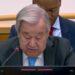 ORGANISATION MONDIALE – L’ONU confrontée à un risque de “faillite”, interpelle son secrétaire général Antonio Guterres