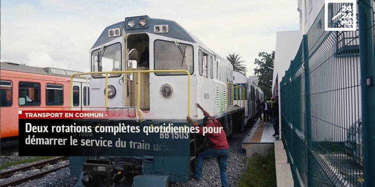 TRANSPORT EN COMMUN – Deux rotations complètes quotidiennes pour démarrer le service du train urbain