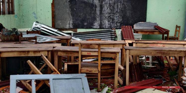 INTEMPERIES – Plus de 700 salles de classe touchées par le cyclone Gezani, selon le bilan du BNGRC de ce vendredi 13 février