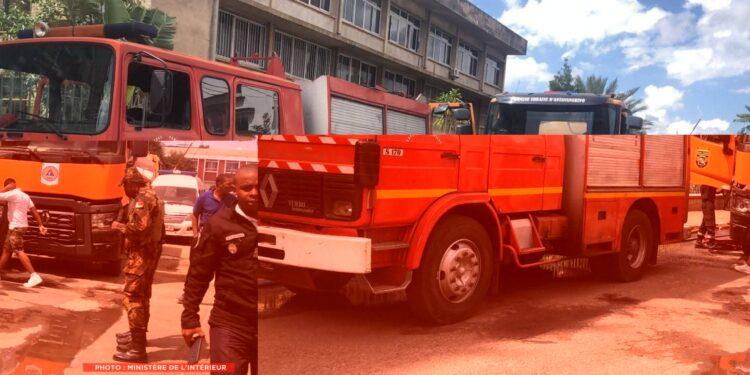 INCENDIE – Quatre bureaux du bâtiment du ministère de l’Intérieur et de la décentralisation consumés par les flammes