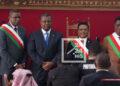ASSEMBLÉE NATIONALE – Tia Solofomanga Heriniaina, ancien maire de Mahajanga, reçoit son écharpe de député