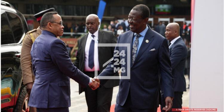 DIPLOMATIE – Le Colonel Michael Randrianirina en visite au Congo-Brazaville après le Sommet Africa Forward au Kenya