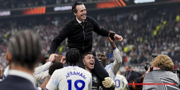 FOOTBALL – Unai Emery s’offre sa cinquième Ligue Europa et amène à Aston Villa son deuxième titre européen