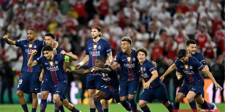 FOOTBALL – Le PSG s&rsquo;offre une deuxième Ligue des champions d&rsquo;affilée en battant Arsenal en finale