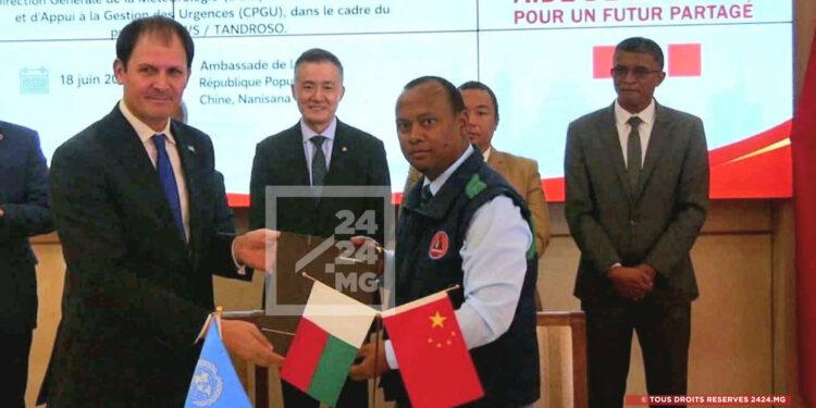 INTEMPÉRIES – Alliance entre la Chine et le Pnud pour moderniser le système d&rsquo;alerte précoce à Madagascar