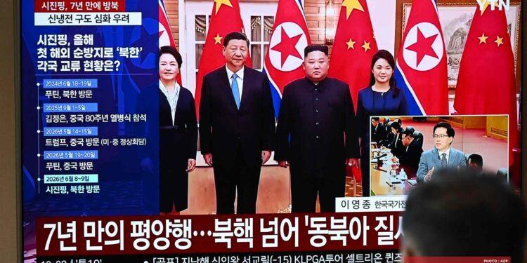 DIPLOMATIE – Xi Jinping, en visite en Corée du Nord, veut porter sa relation avec ce pays à « de nouveaux sommets »