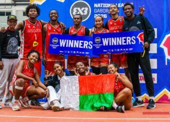 BASKETBALL – Les Ankoay U23, hommes et dames, terminent deuxièmes de la FIBA 3×3 Nations League de la Conférence Afrique Sud
