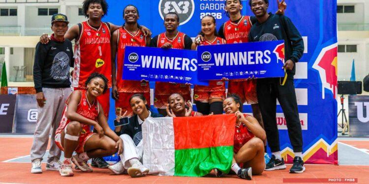 BASKETBALL – Les Ankoay U23, hommes et dames, terminent deuxièmes de la FIBA 3×3 Nations League de la Conférence Afrique Sud