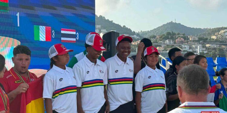 SPORT-BOULES – Madagascar conserve son titre de champion du monde de pétanque en doublette mixte junior